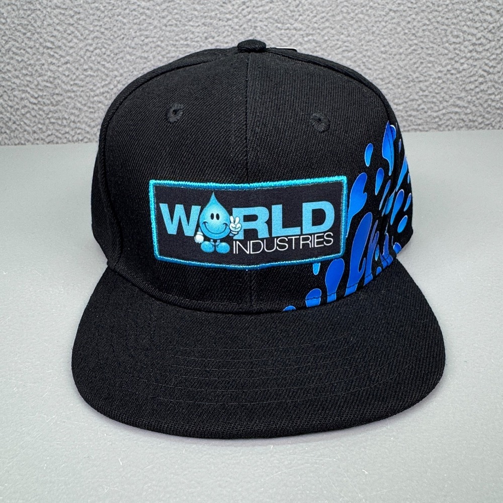 World Industries Hat Mens Snapback Wet Willy‎ Skateboarding Skater Street Y2K